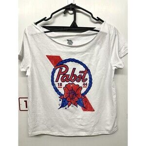 Pabst Blue Ribbon Women's Small Short Sleeve Shirt NWOT